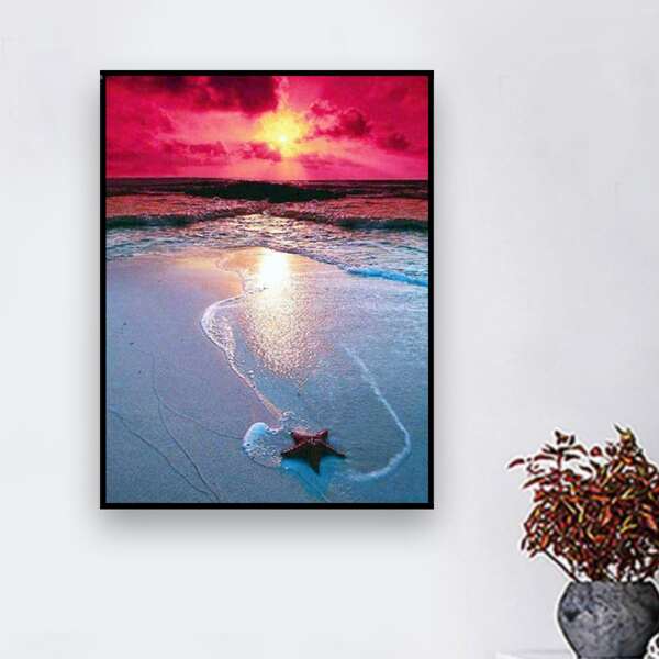 

Scenery Pattern Diamond Painting Without Frame, Multicolor
