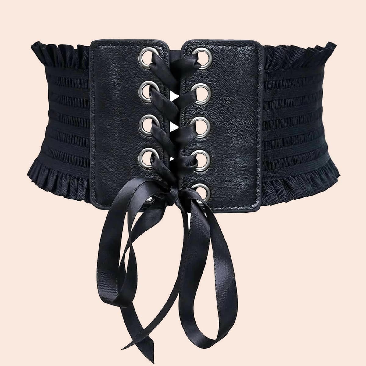 

1pc Wide Belt, Black