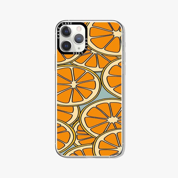 

Orange Pattern Phone Case