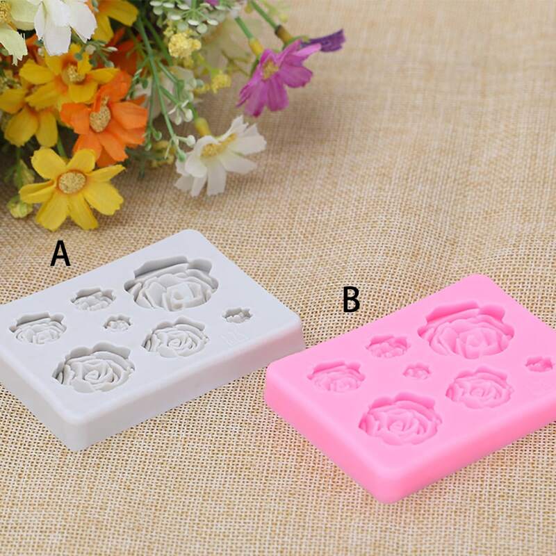 

1pc Rose Cake Mold, Multicolor