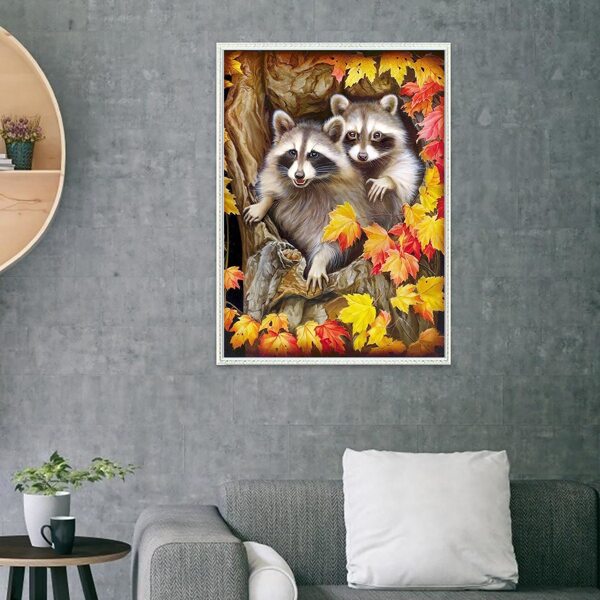 

Animal Pattern Diamond Painting Without Frame, Multicolor