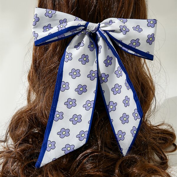 

Flower Print Hair Tie, Multicolor