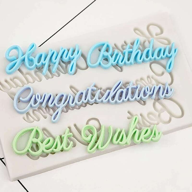 

1pc Random Letter Cake Mold, Multicolor