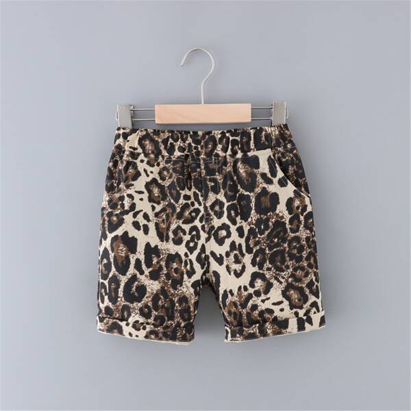 

Toddler Boys Cheetah Print Shorts, Multicolor