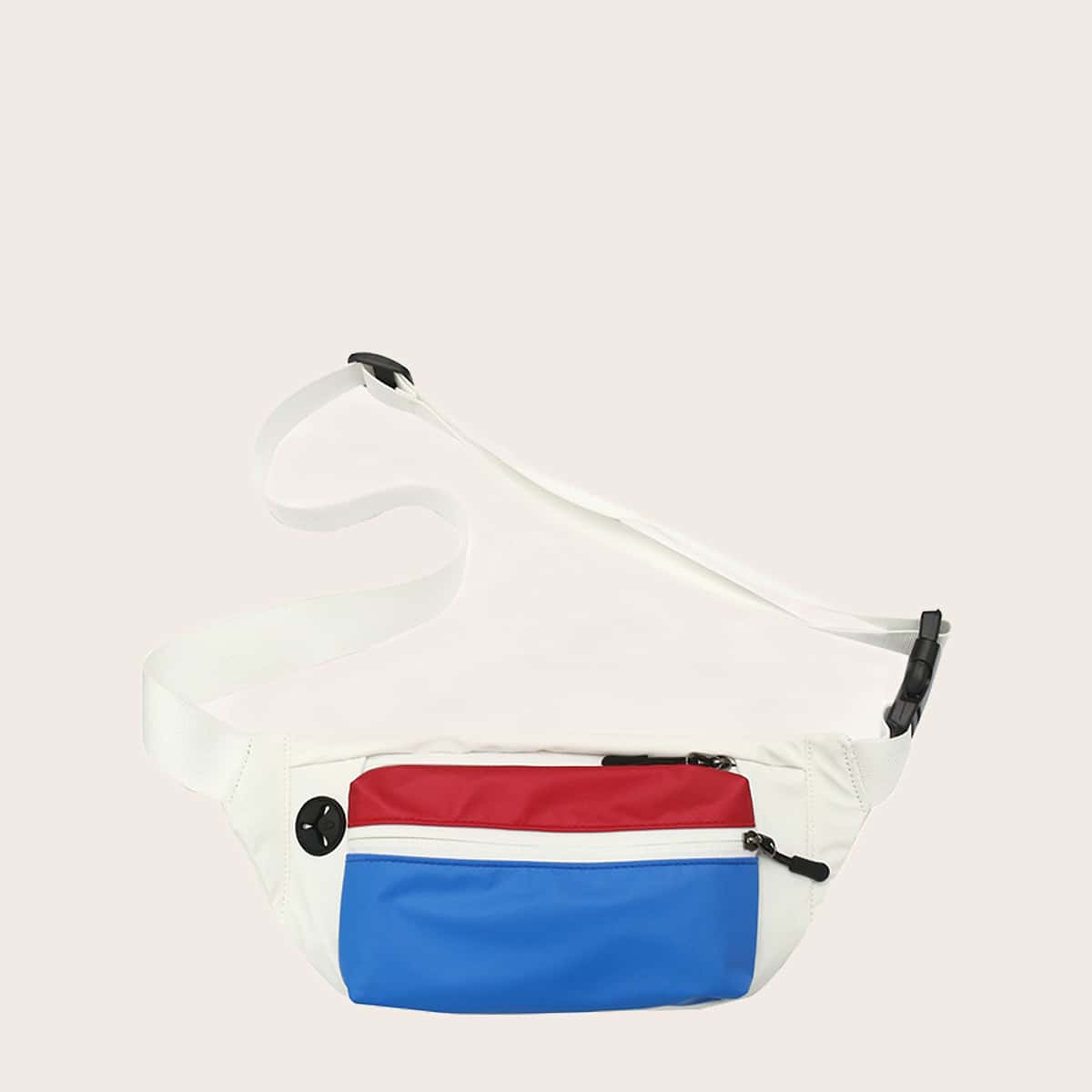 

Guys Colorblock Fanny Pack, Multicolor