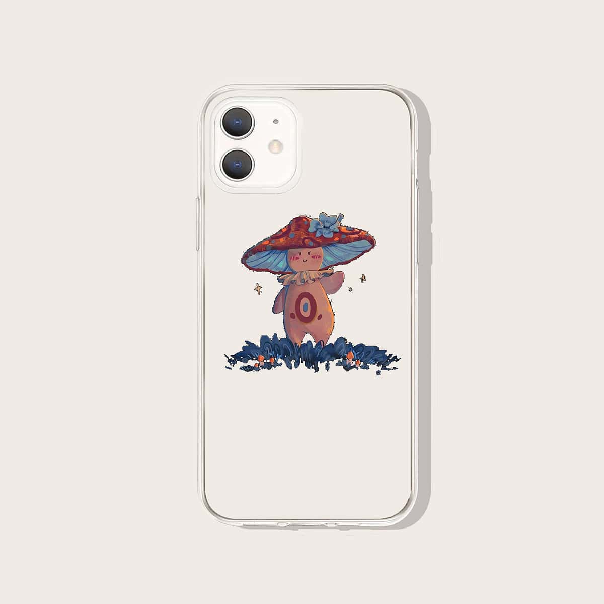 

Cartoon Mushroom Phone Case, Multicolor