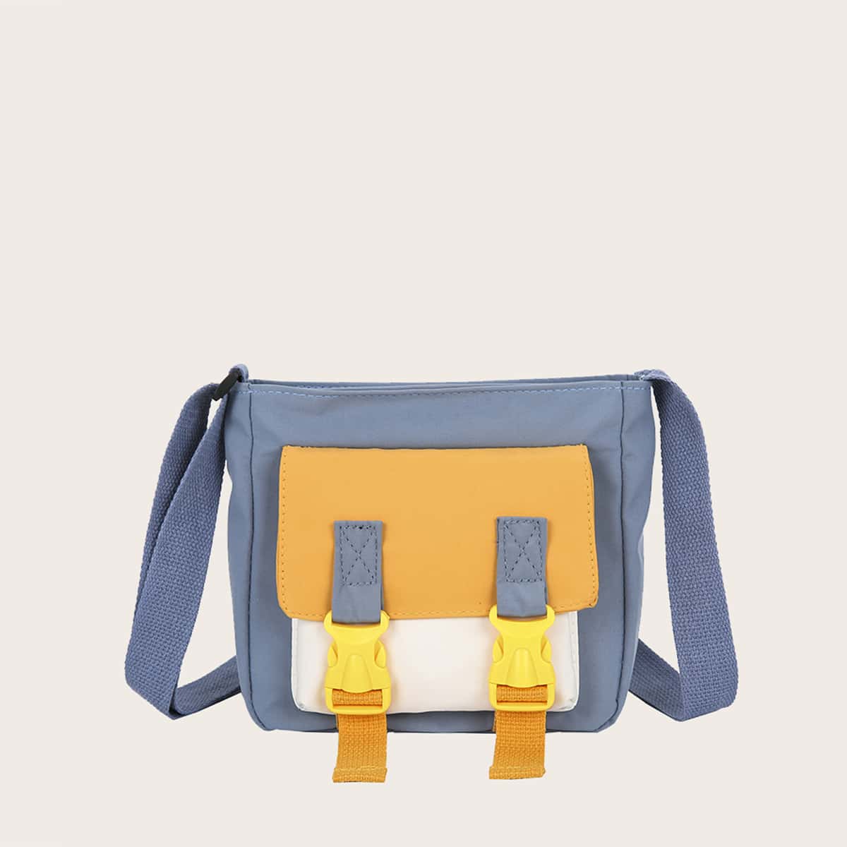 

Colorblock Crossbody Bag, Multicolor