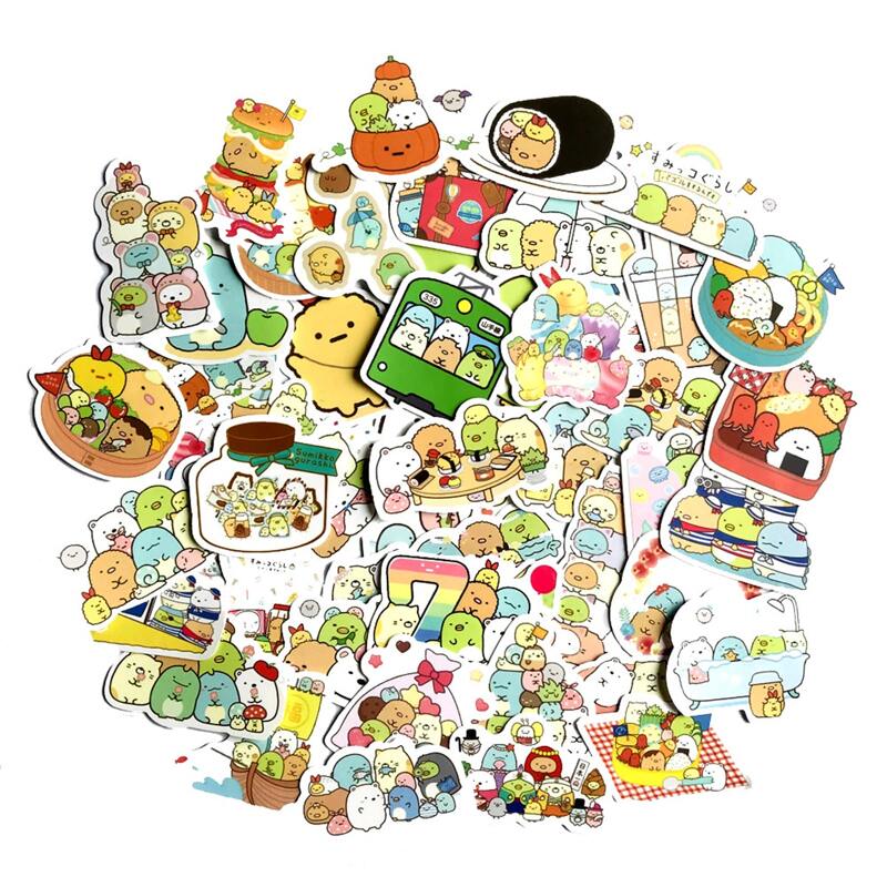 

50pcs Cartoon Sticker, Multicolor