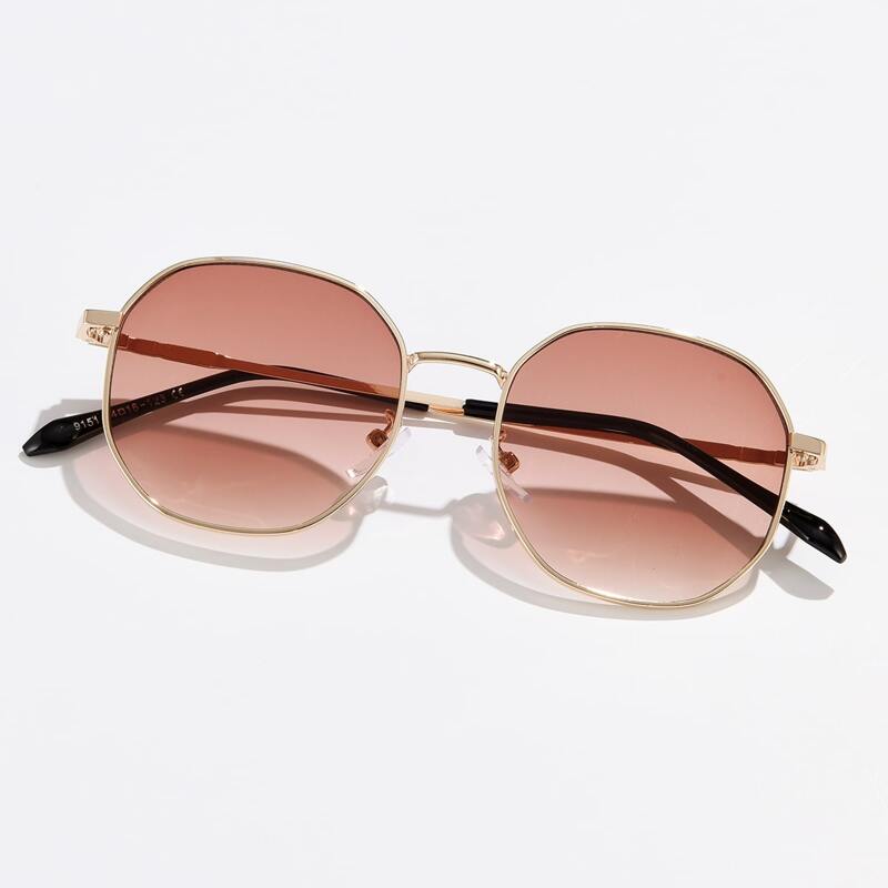 

Guys Metal Frame Sunglasses, Brown