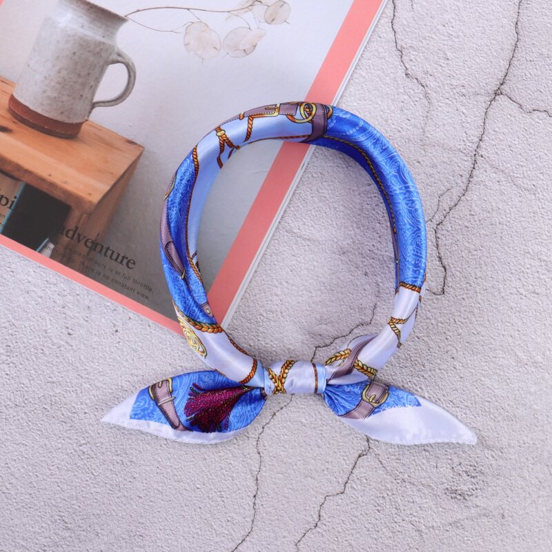 

Belt Pattern Bandana, Blue