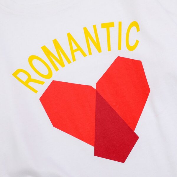 

Plus Heart And Letter Graphic Tee, White