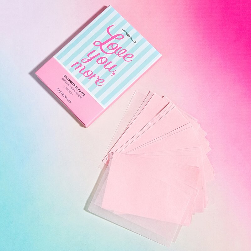 

2packs Oil Control Paper, Pink