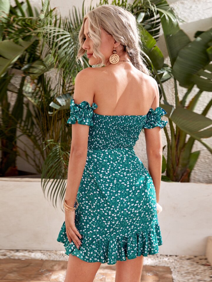Bardot ditsy floral dress sale