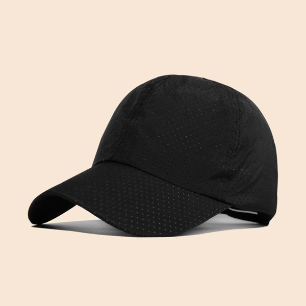 

Men Minimalist Baseball Cap, Black