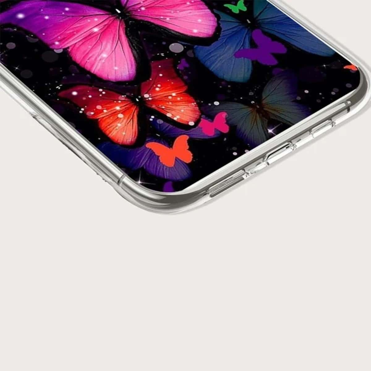 

Butterfly Phone Case, Black