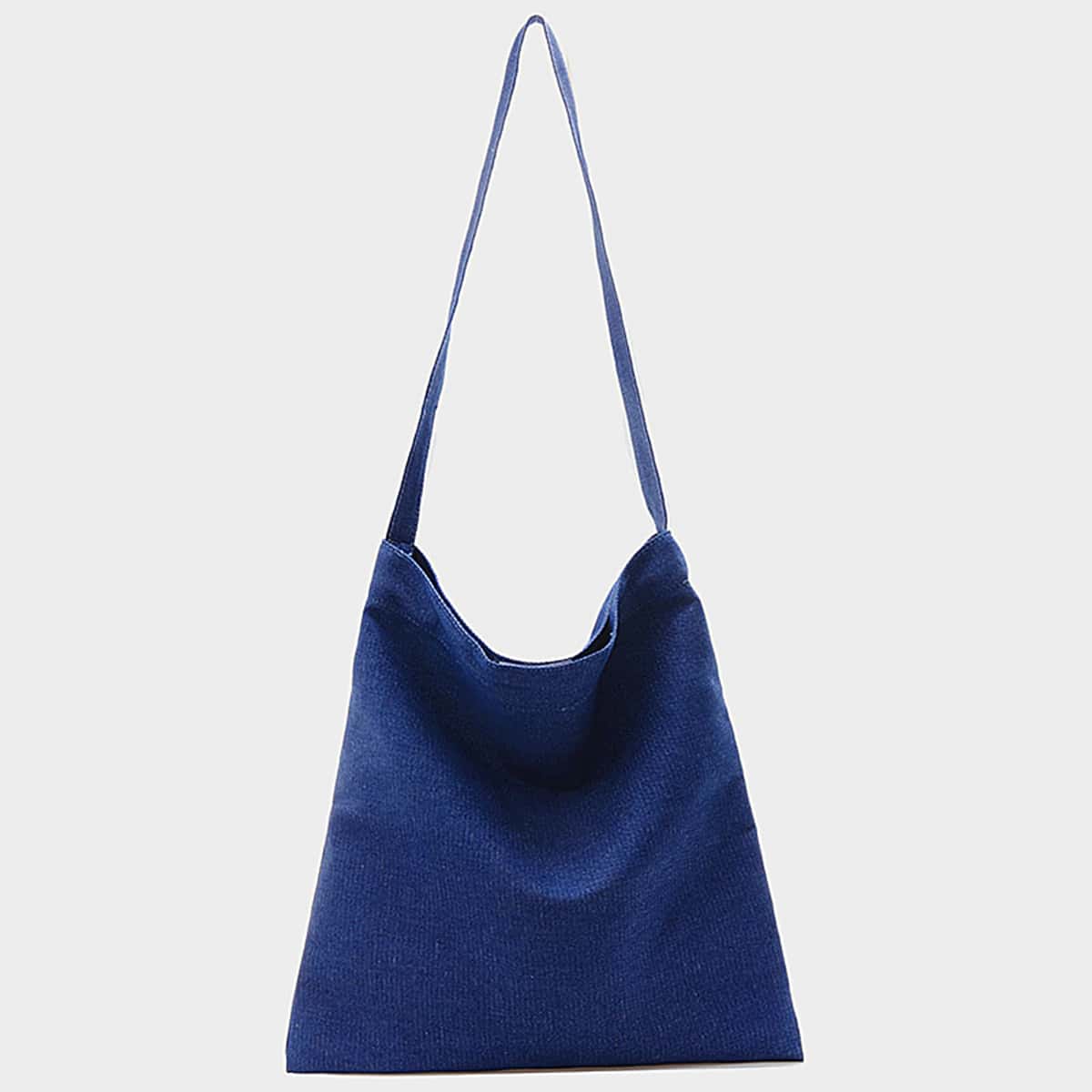 

Solid Shoulder Bag, Blue