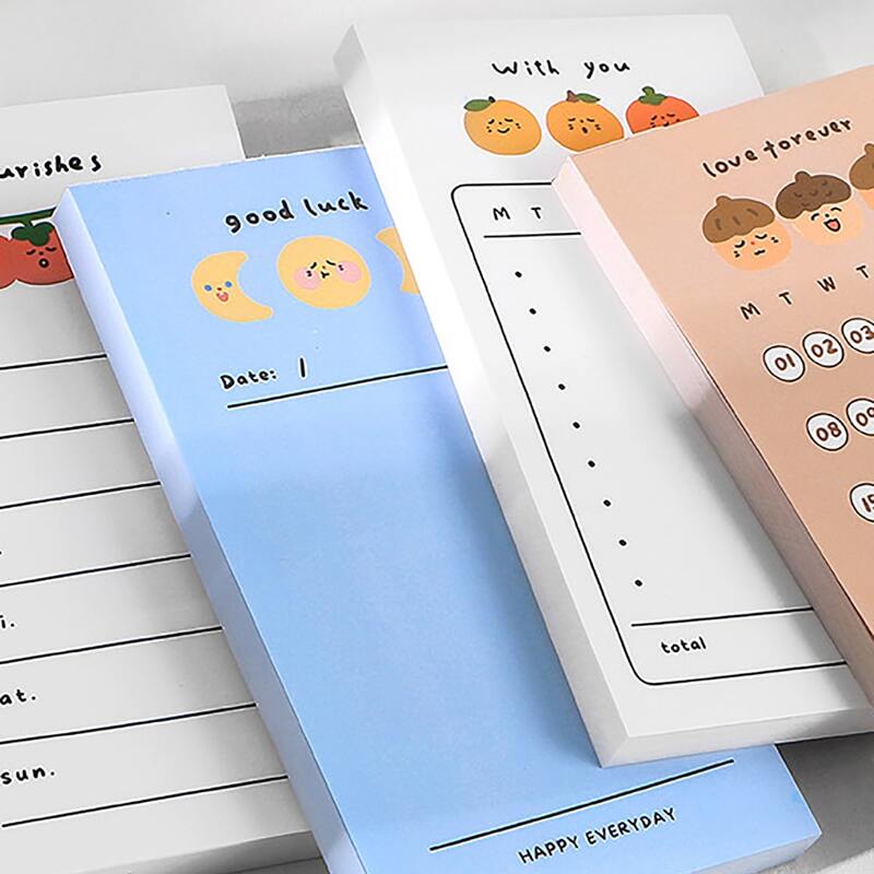 

1pc Cartoon Graphic Random Memo Pad, Multicolor