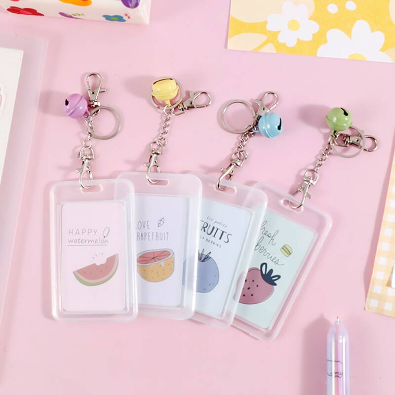 

1pc Fruit Print Random Card Cover, Multicolor