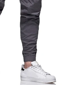 Manfinity Homme Quần Nam Dây kéo Giải trí - Xám - Xem 3