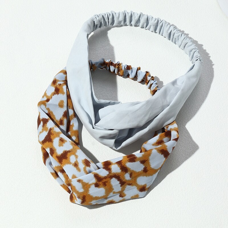 

2pcs Graphic Hair Band, Multicolor