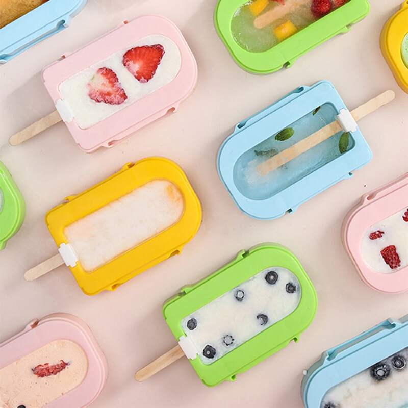 

1pc Ice Cream Mold, Multicolor