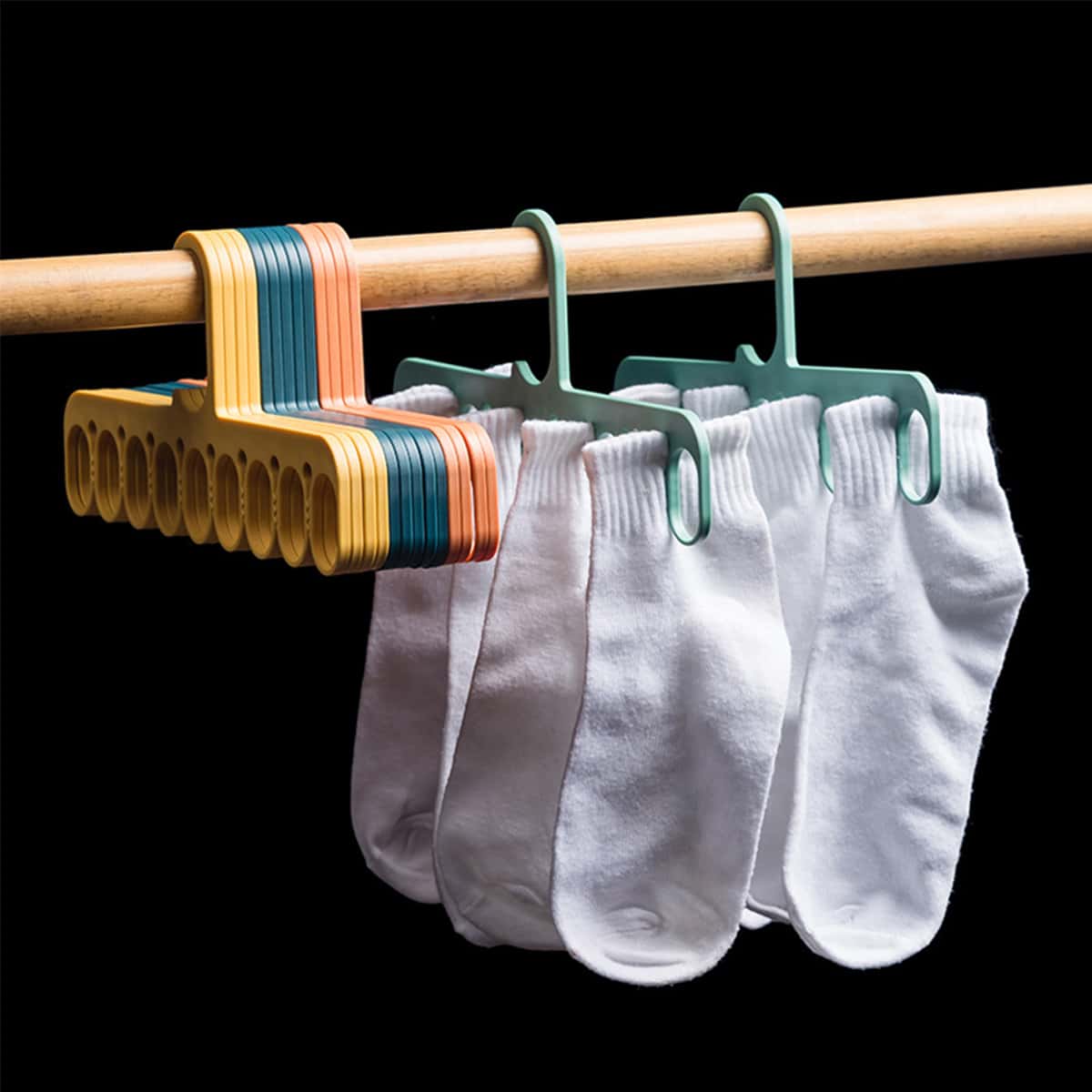 

1pc Random Multi-grid Clothes Hanger, Multicolor