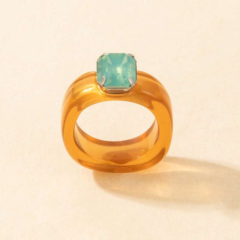 

Crystal Decor Ring, Champagne