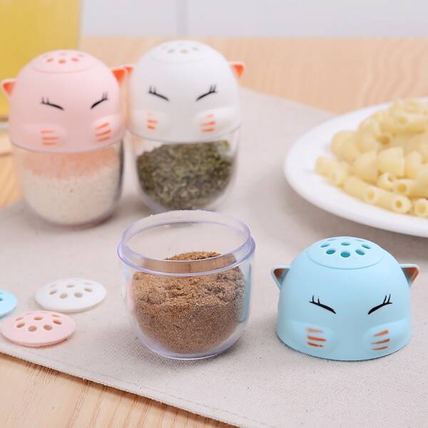 

1pc Cartoon Design Random Multifunction Seasoning Dispenser, Multicolor