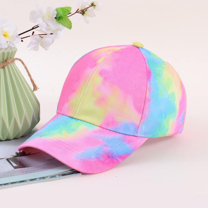 

Tie Dye Baseball Cap, Multicolor