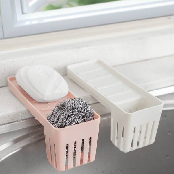 

1pc Random Sink Hanging Rack, Multicolor