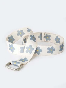 1 Peça Cinto Jacquard Tecido Estético Y2K Feminino