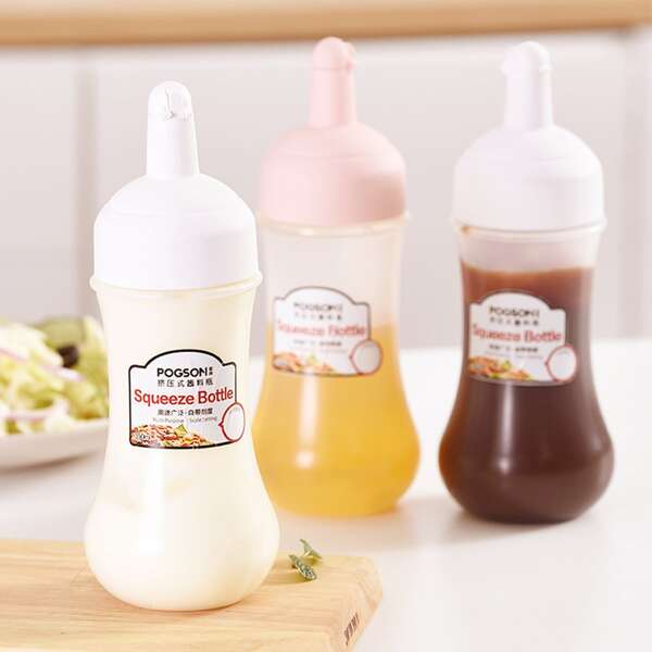 

1pc Random Color Squeeze Sauce Bottle, Multicolor