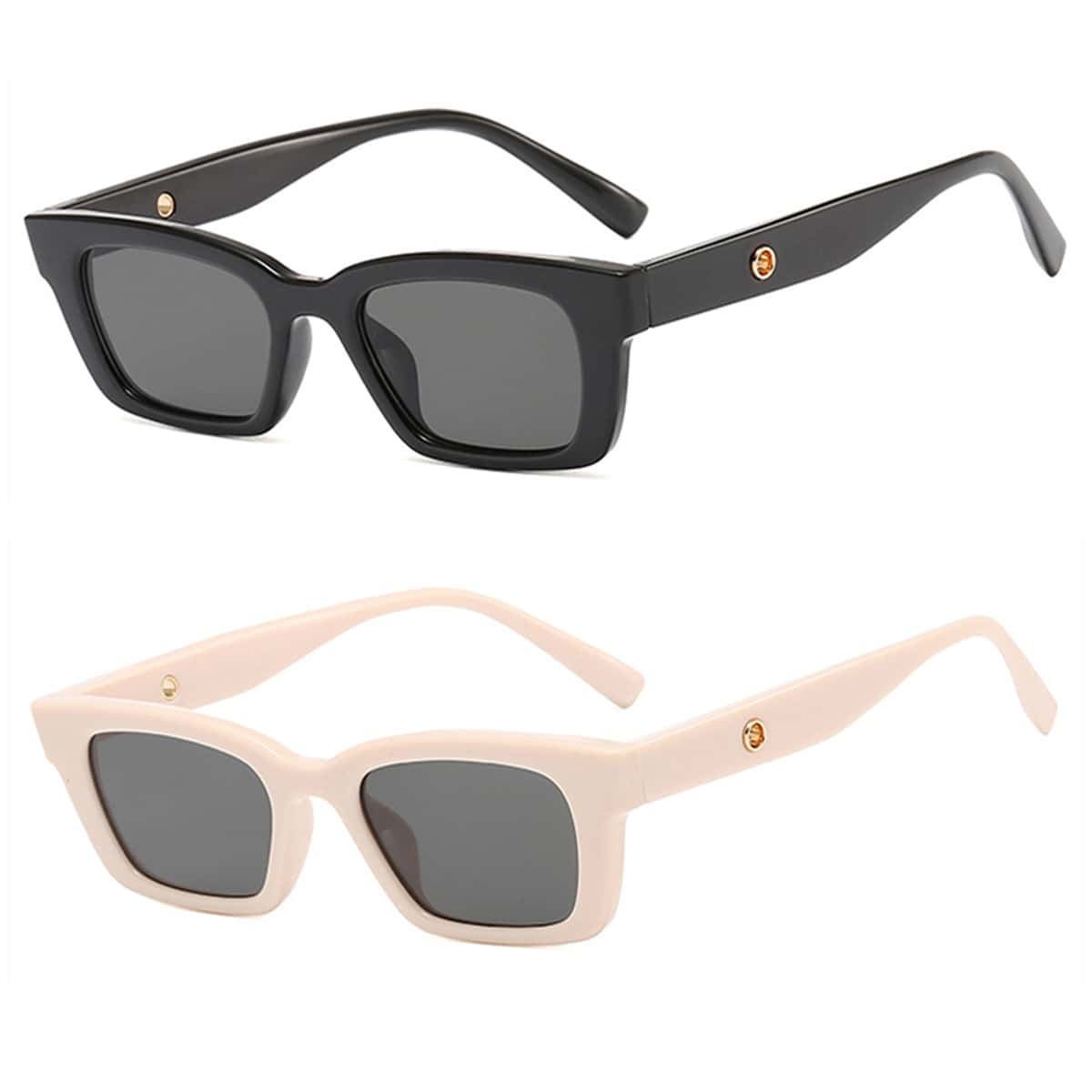 

2pairs Frame Sunglasses