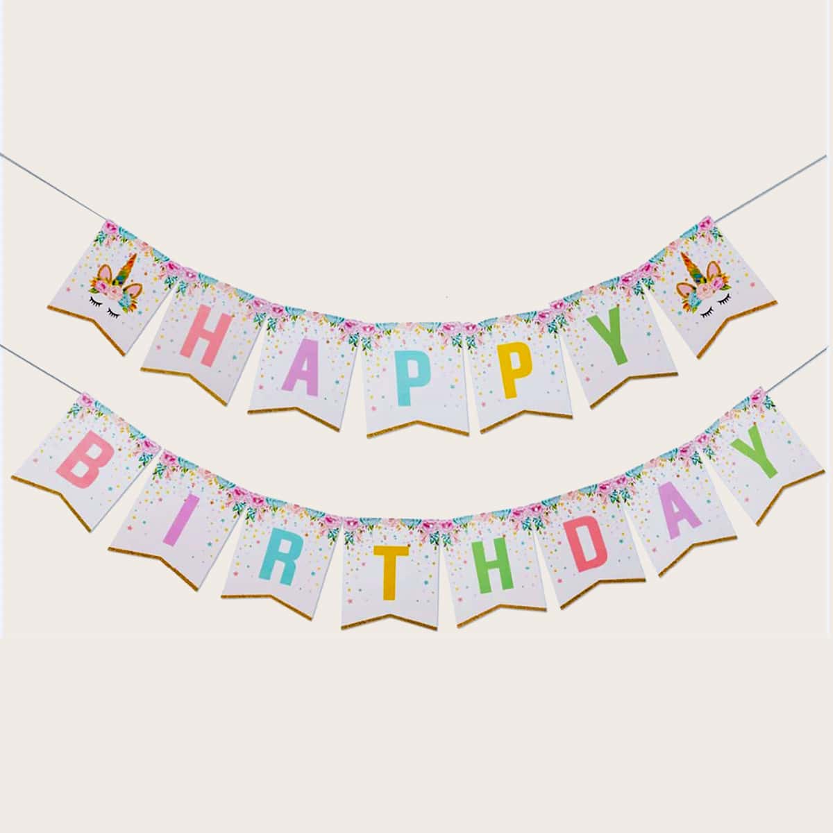 

1set Slogan Graphic Birthday Balloon, Multicolor