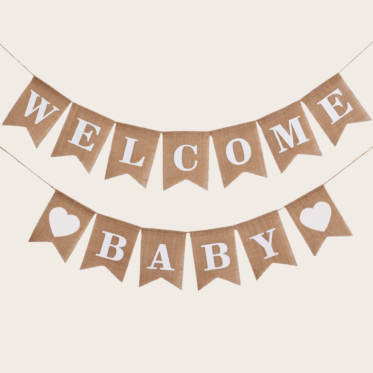 

1set Baby Shower Party Banner, Khaki