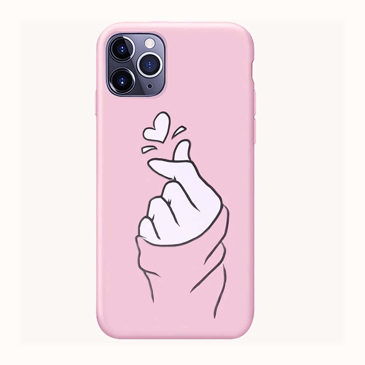 

Gesture Phone Case, Baby pink
