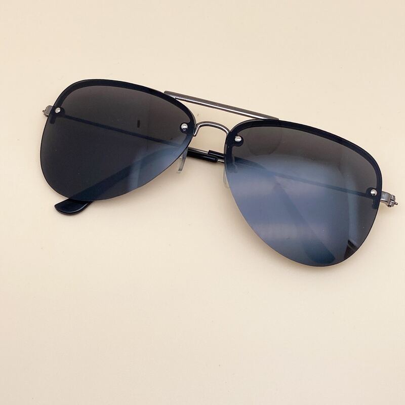

Metal Half Frame Sunglasses