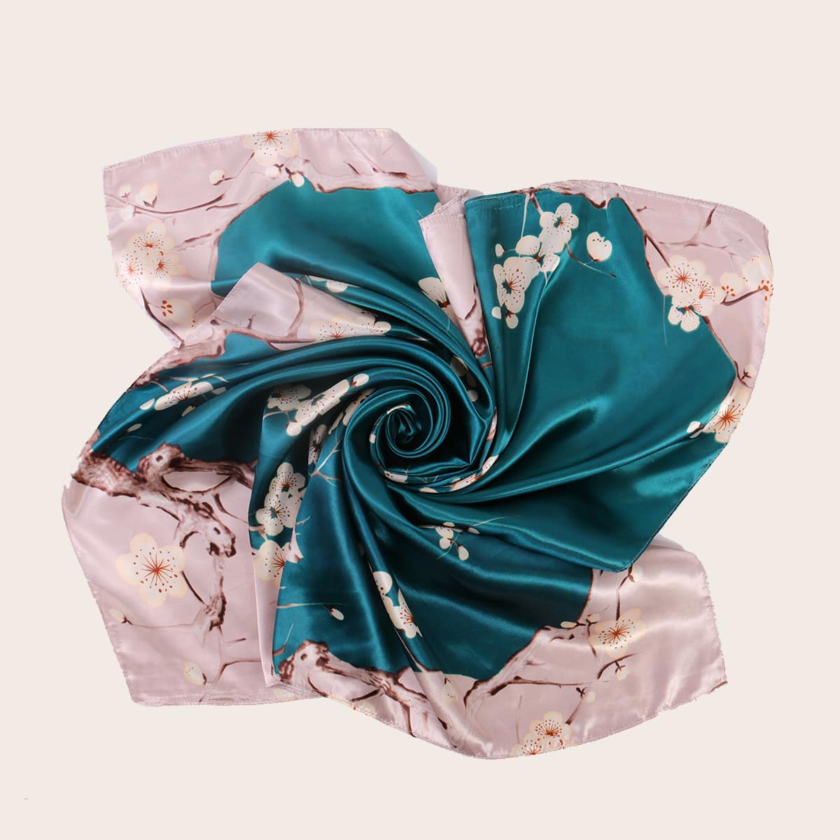 

Floral Pattern Scarf, Multicolor