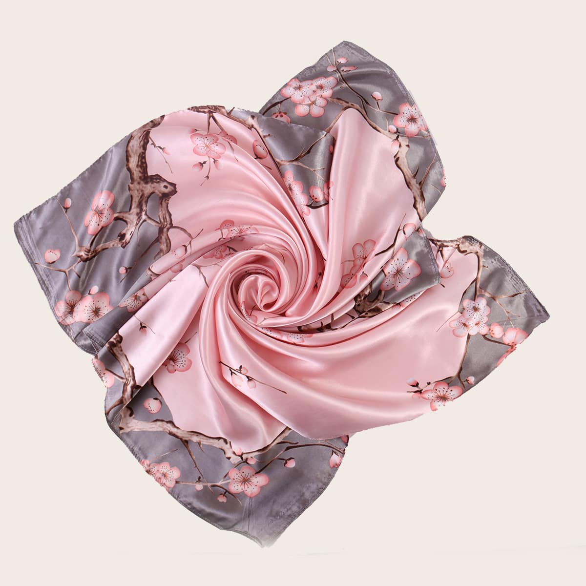 

Floral Pattern Scarf, Multicolor
