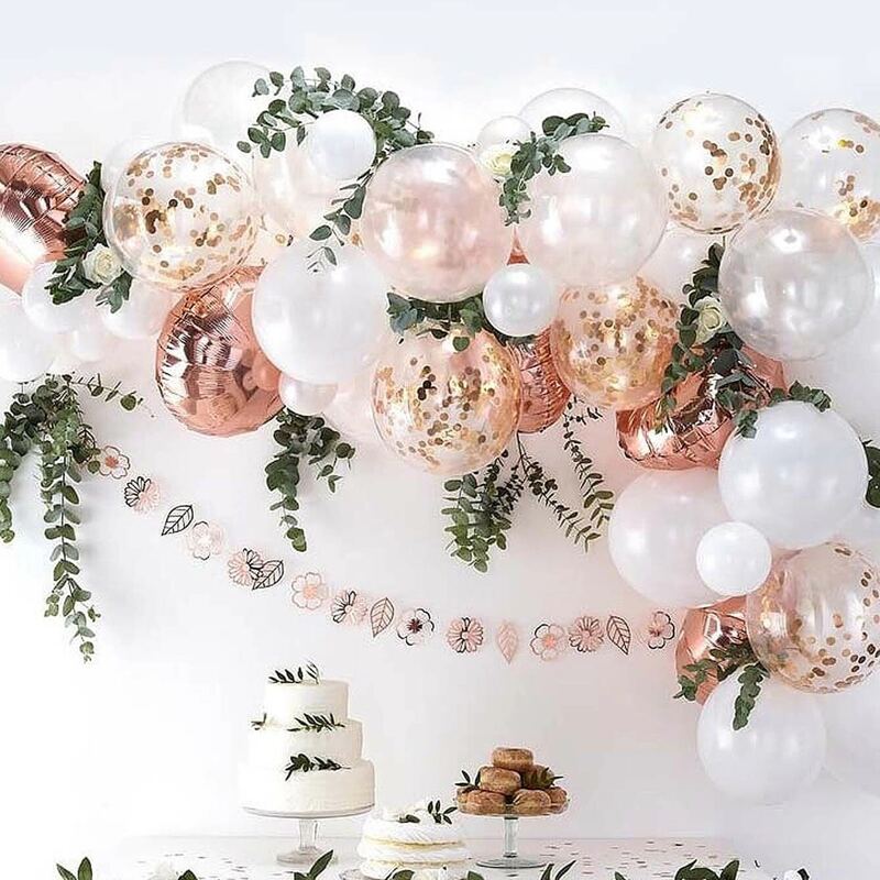 

30pcs Decorative Balloon Set, Multicolor