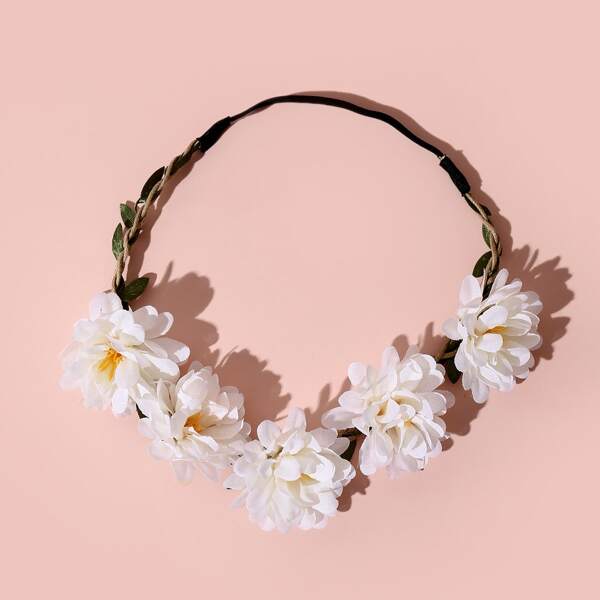 

Girls Flower Decor Hair Accessory, Multicolor