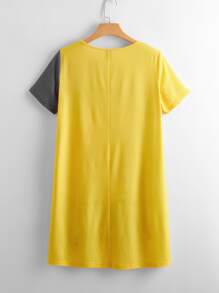 EMERY ROSE Vestido Figuras Casual - Multicolor - Ver 2