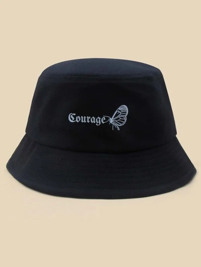 Панама с текстовым принтом - Топ-100 товаров на SHEIN