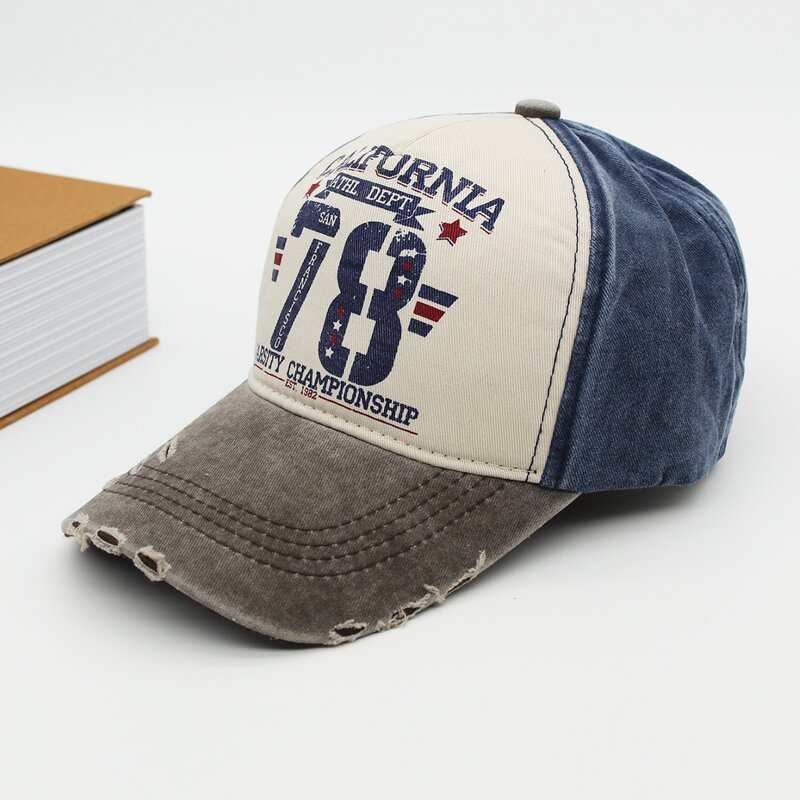 

Guys Letter Graphic Baseball Cap, Multicolor
