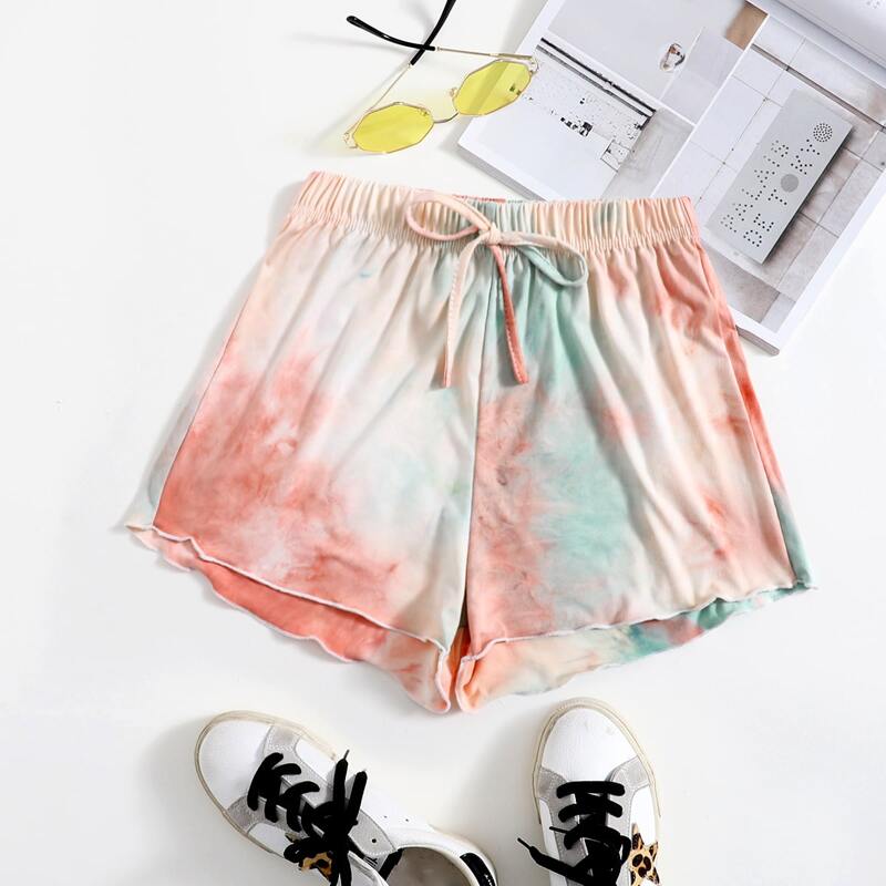 

Tie Dye Lounge Shorts, Multicolor