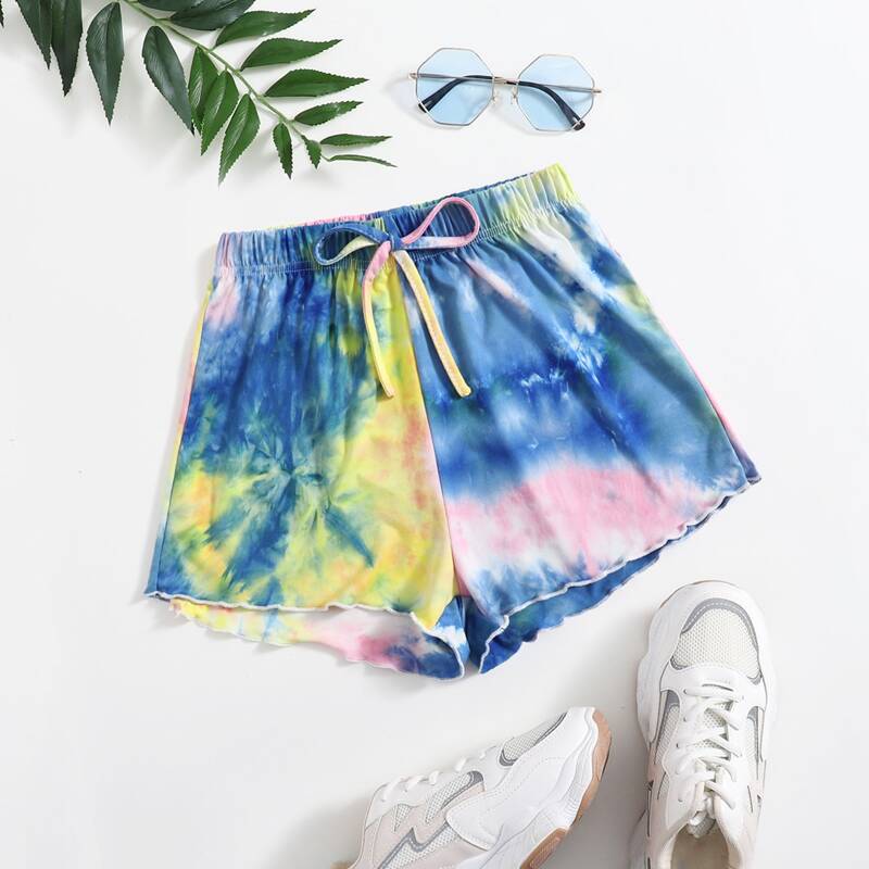 

Tie Dye Lounge Shorts, Multicolor