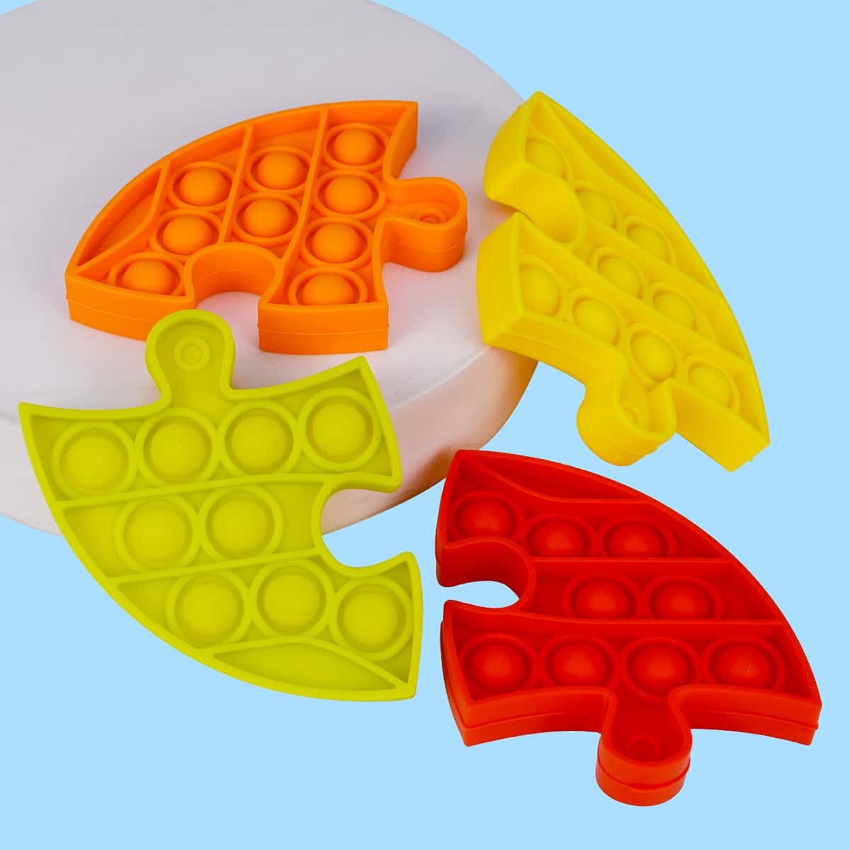 

4pcs Stress Relief Toy, Multicolor