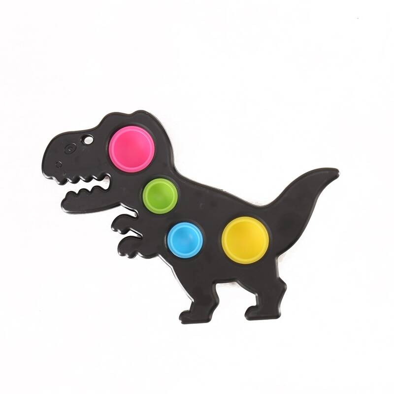 

Dinosaur Shaped Stress Relief Toy, Black