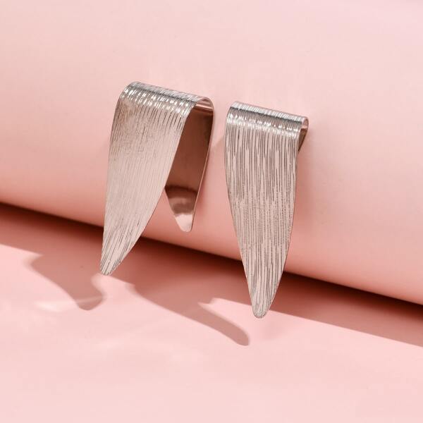 

Solid Stud Earrings, Silver