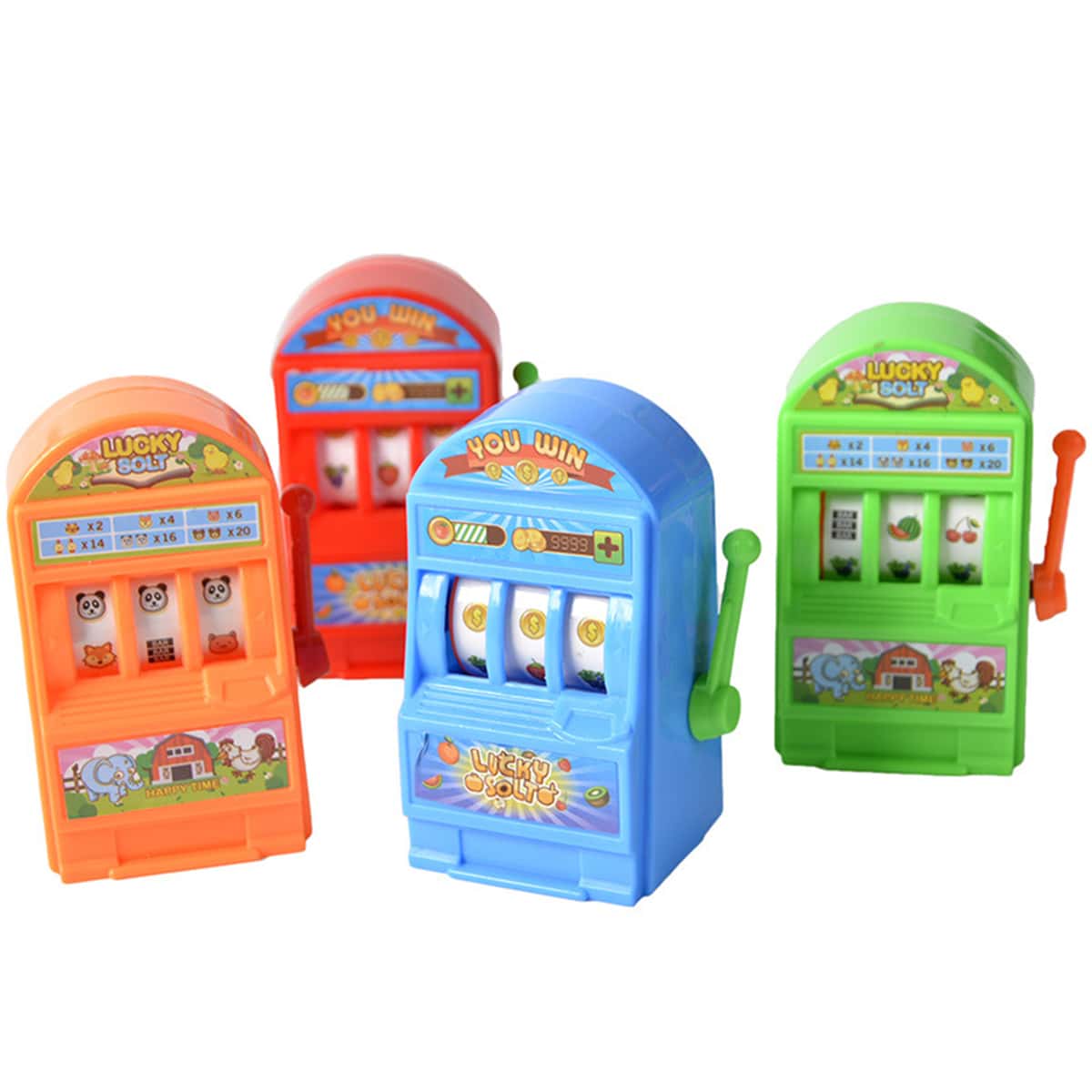 

1pc Random Slot Machine Toy, Multicolor